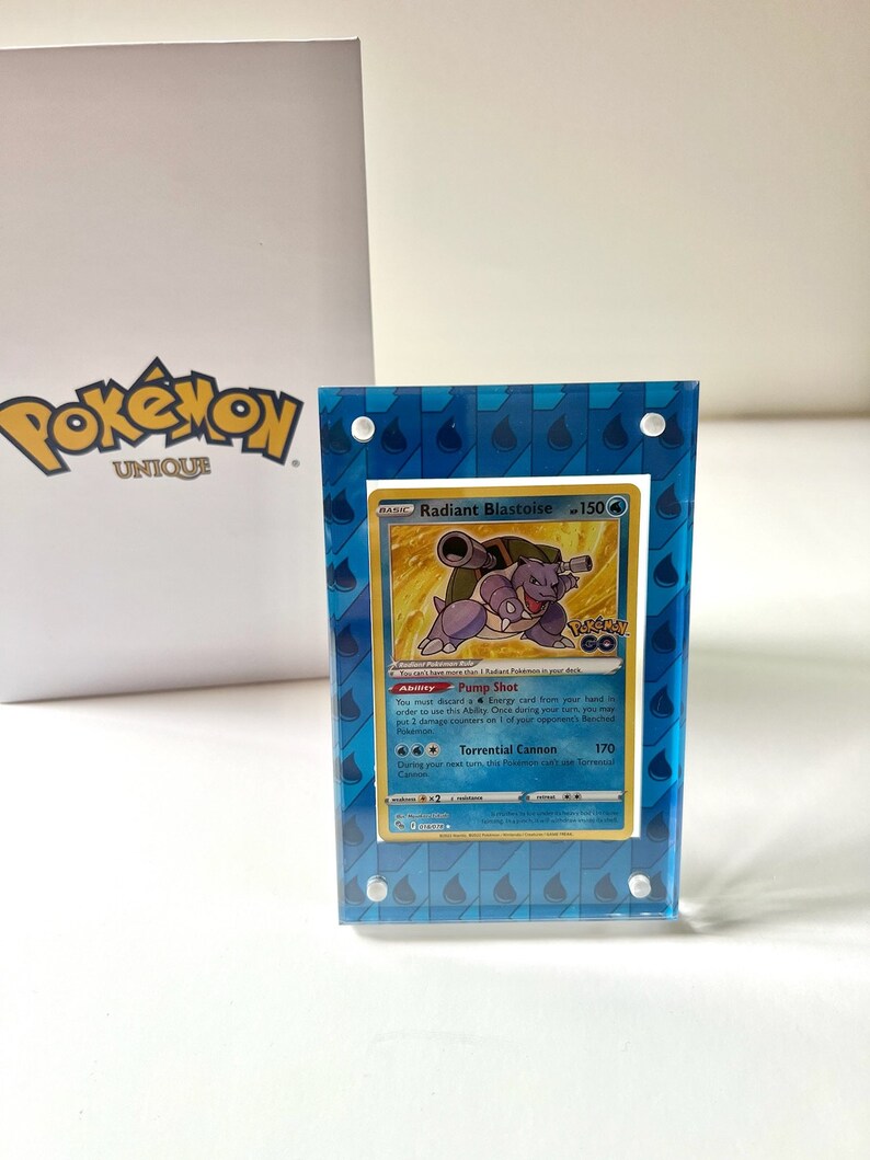 Pokemon Card Frame Display PSA Card Display Case Vetrina Pokemon Protection Frame