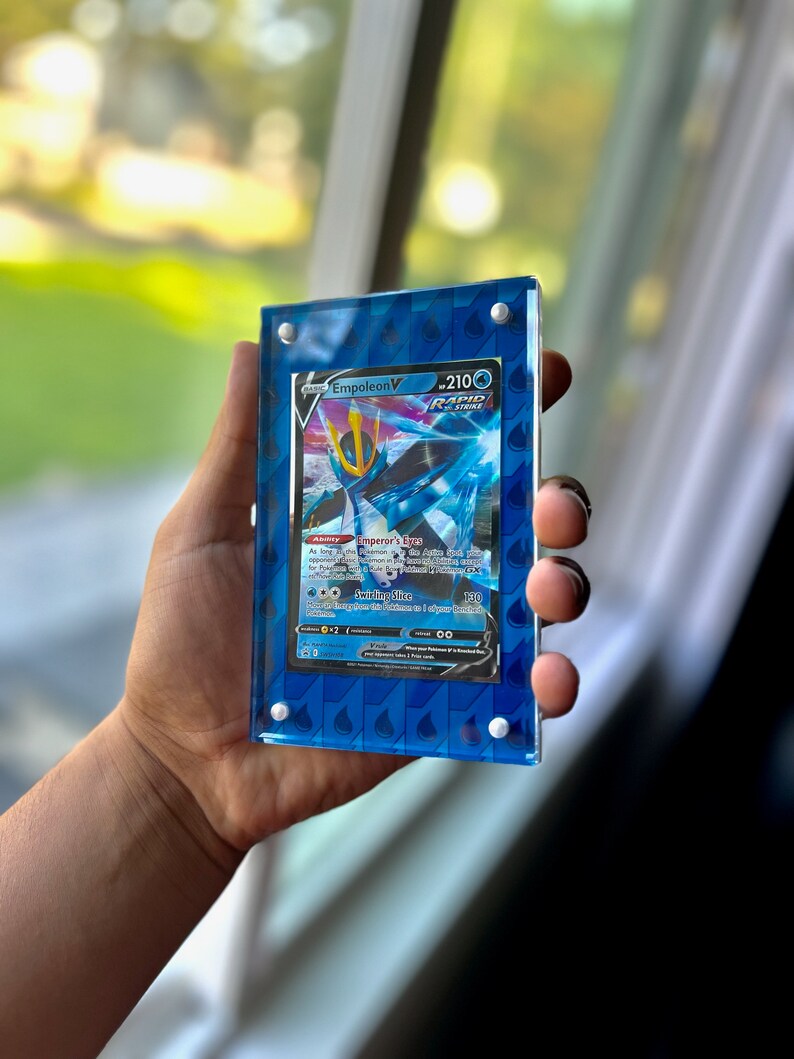 Pokemon Card Display Frame PSA Card Protection Case Trading Card