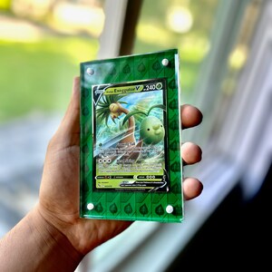 Vetrina Pokemon Protection Frame Single Storage Trading Cards Display Autographed Trading