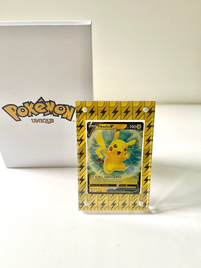 Pokemon Card Frame Display PSA Card Display Case Vetrina Pokemon Protection Frame