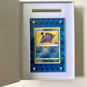 Pokemon Protection Frame Single Storage Trading Cards Display Autographed Trading