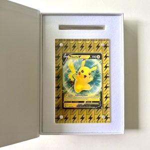 Pokemon Protection Frame Single Storage Trading Cards Display Autographed Trading
