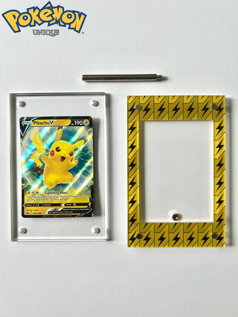 Pokemon Card Frame Display PSA Card Display Case Vetrina Pokemon Protection Frame