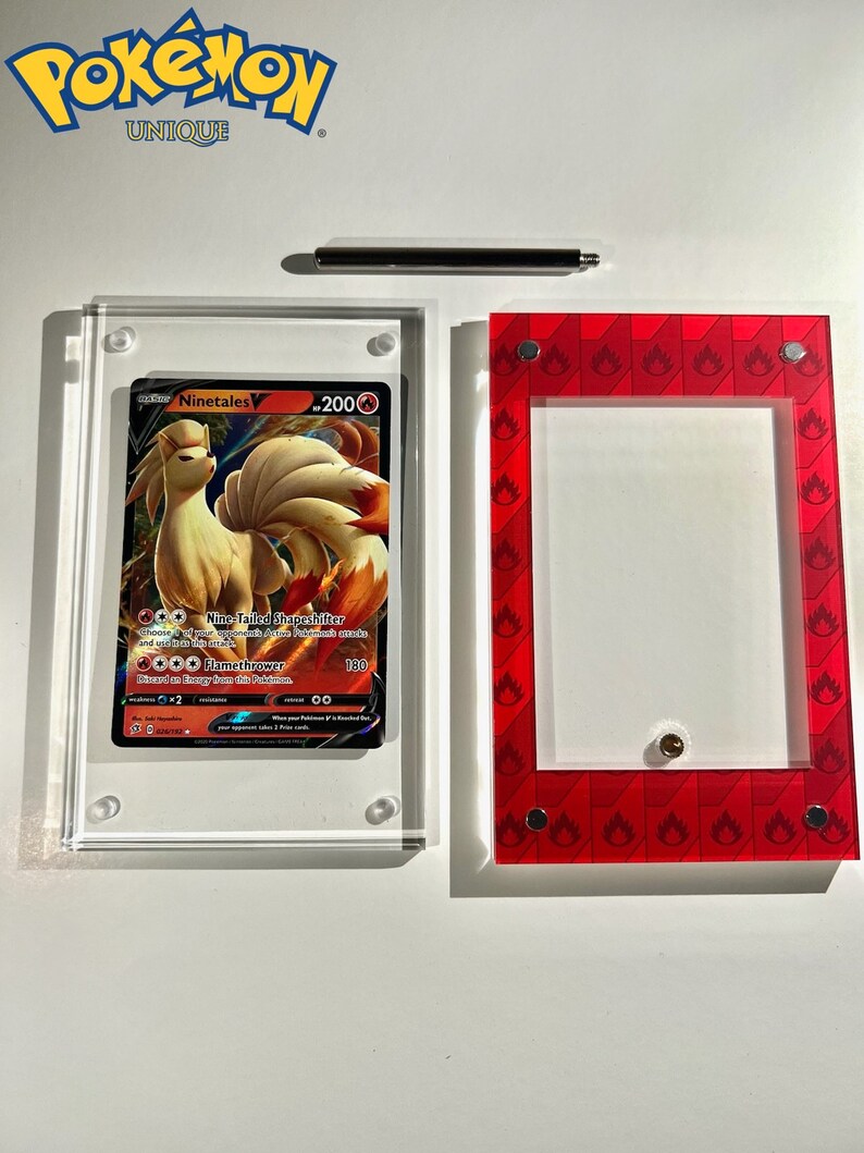 Pokemon Card Frame Display PSA Card Display Case Vetrina Pokemon Protection Frame