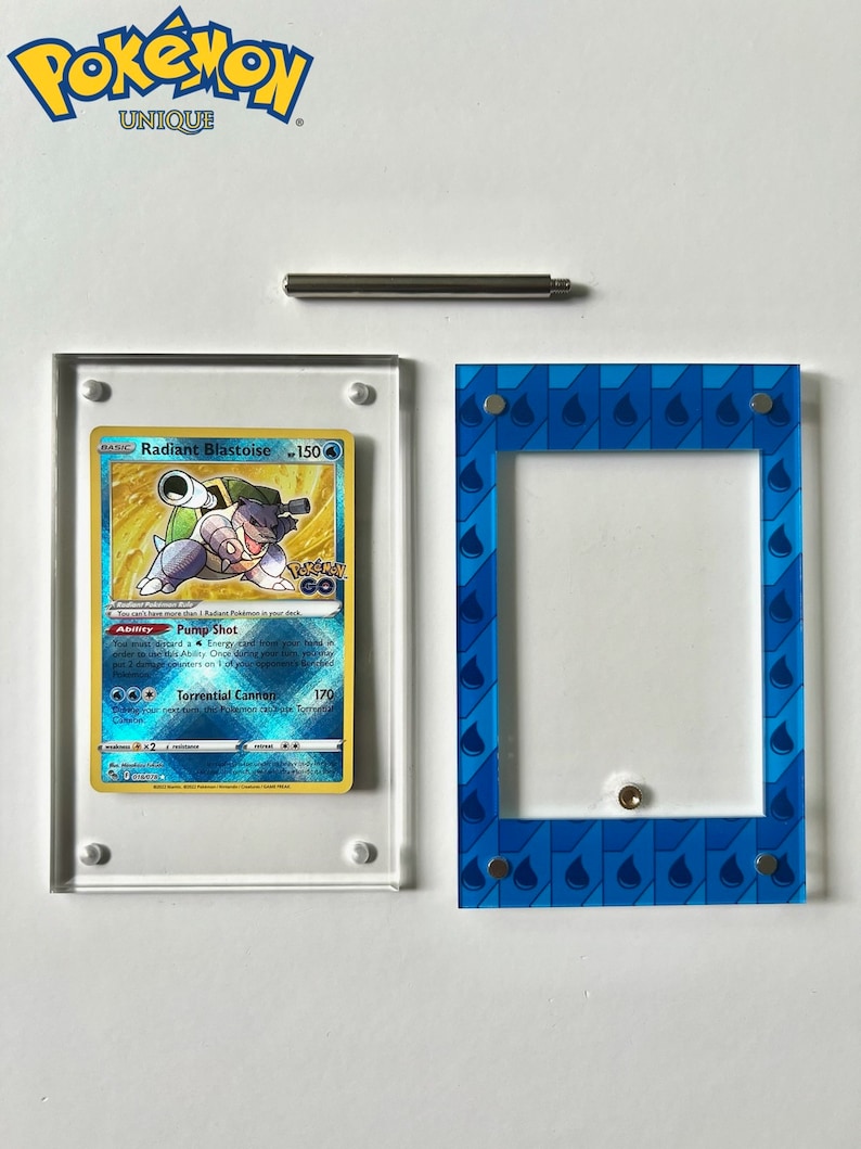 Pokemon Card Frame Display PSA Card Display Case Vetrina Pokemon Protection Frame