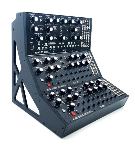 moog Mother-32 DFAM Labyrinth ラック スタンド Moog セミモジュラー用 3段ラックスタンド (Mother 32、DFAM