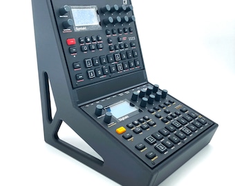 2-Tier Digitakt / Syntakt / Digitone / Heat Stand | Decksaver compatible | 9.5" W x 12" D x 13" H | Different colors available