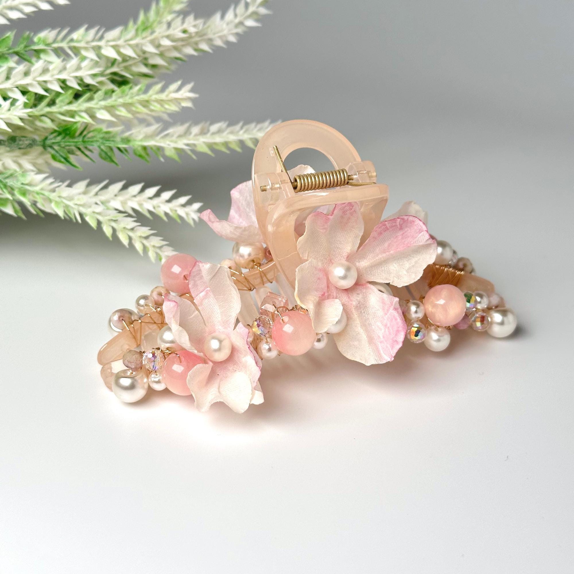 Haarschmuck Hochzeitsgast 1PC Braut Hochzeit Kristall Strass Rose Blume Haarnadel Haarspangen Haar S R K Haarschmuck Mädchen Einschulung
