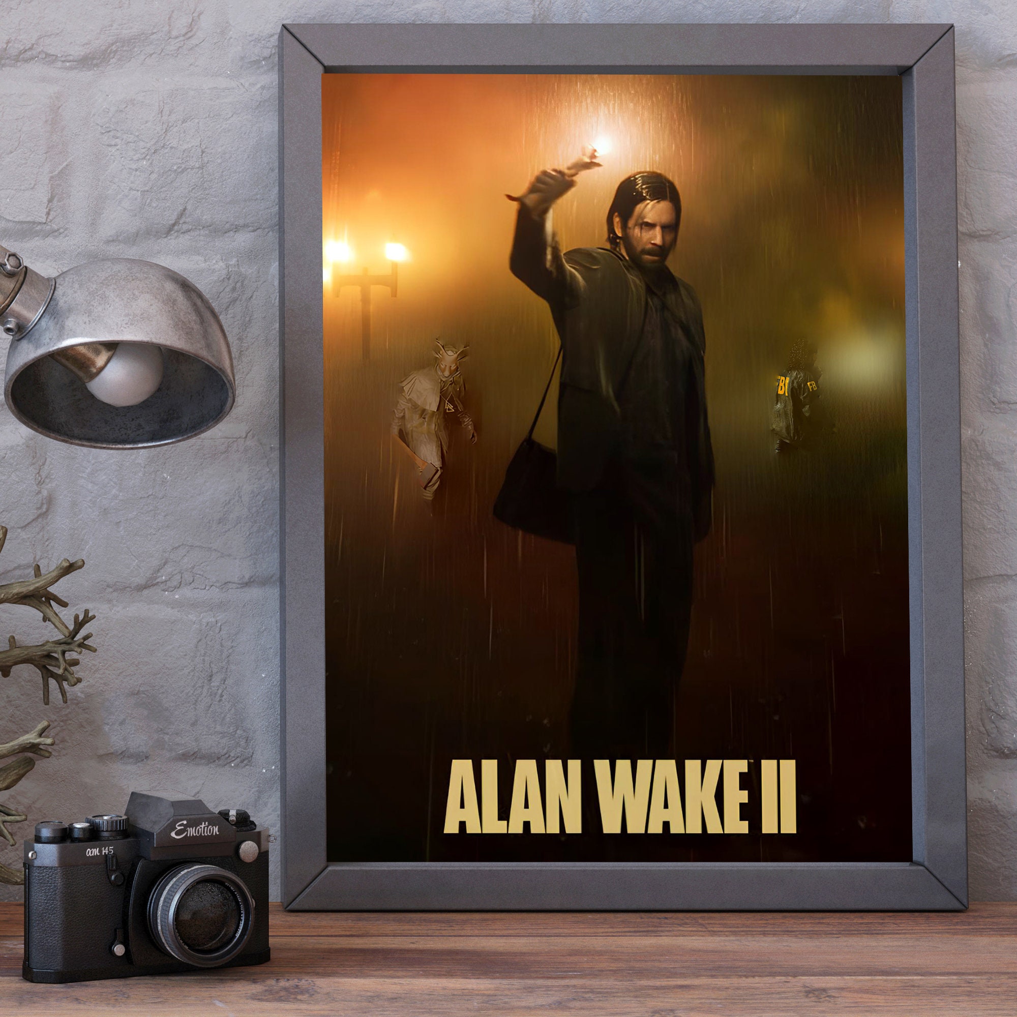 Alan Wake Poster for Sale by walterteep