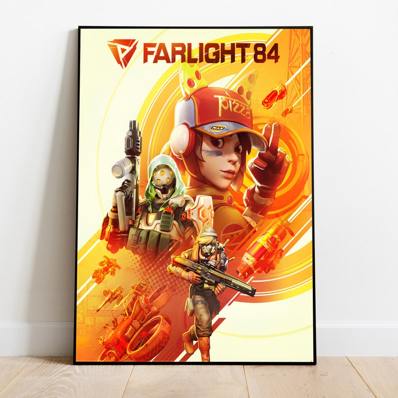 Farlight 84 Game Poster, Farlight 84 Wall Art, Pc Game-video Game Gamer ...