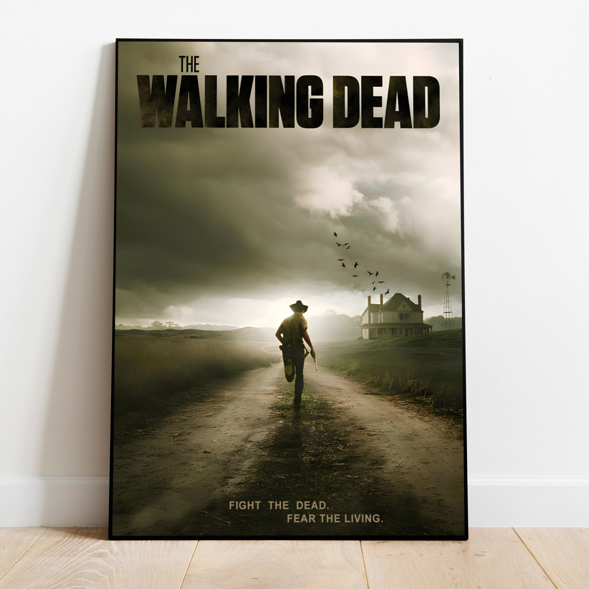 Here are the main promotional posters of every Walking Dead half