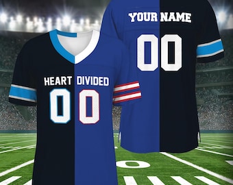 Personalized Football Jersey, Custom Two Football Team Jersey, Football Jersey Shirt, Two Team Football Jersey, Football Jersey For Any Team