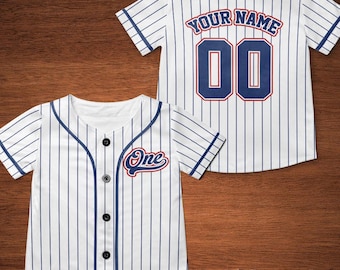 Personalized Kids Baseball Jersey, Custom Baseball Jersey Shirt, Birthday Baseball Jersey, Birthday Gift For Kids, Family Jersey Team Gift