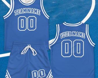 Custom Kids Basketball Jersey, Custom Jersey Shorts, Baby Jersey