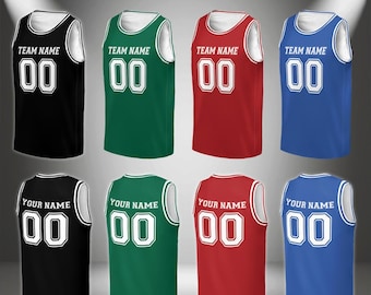 Personalized Team Basketball Jersey, Custom Name Number Basketball Jersey, Jersey Tank Top, Basketball Team Matching Jersey, Birthday Jersey