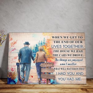 Lienzo decorativo personalizado para pared con nombre de pareja, póster personalizado con nombre de pareja, I Had You, you Had Me, regalo de San Valentín para parejas, papá, mamá, decoración del hogar