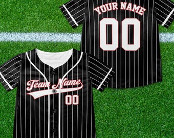 Personalized Kids Baseball Jersey, Custom Baseball Jersey, Baseball Jersey Shirt, Baby Boy Baseball Jersey, Toddler Baseball Jersey