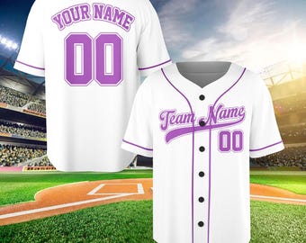 Personalized Jersey Baseball, Baseball Jersey Shirt, Custom Baseball Jersey, Baseball Team Jersey, Family Jersey, Youth Baseball Jerseys
