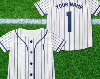 Personalized Kids Baseball Jersey, First Birthday Baseball Jersey, Custom Baseball Jersey, Toddler Baseball Jersey, Baseball First Birthday