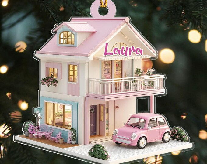 Lovely Doll House Ornament