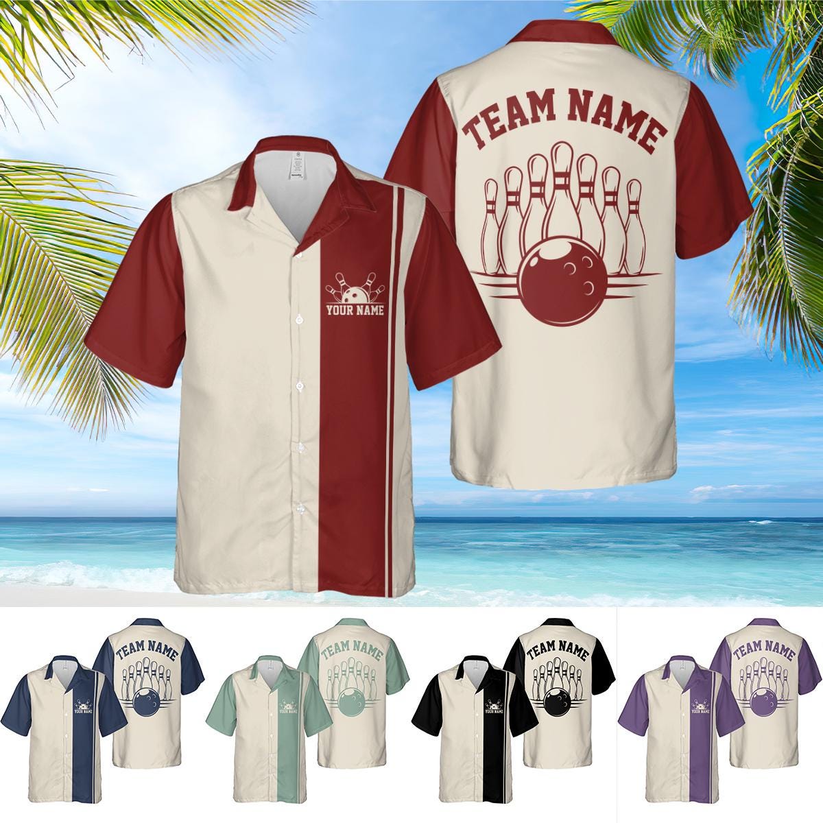 Discover Personalized Bowling Shirt, Custom Bowling Shirts, Bowling Team Shirt, Retro Bowling Shirts, Bowling Shirts, Custom Bowling Hawaiian Shirt