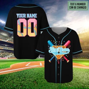 Personalized Ice Cream Drip Baseball Jersey, Baseball Drip Shirt, Custom Baseball Jersey, Ice Cream Drip Shirt, Birthday Gifts,Family Jersey