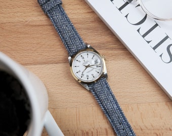 Das Otello Tweed Uhrenarmband - 18 mm, 20 mm