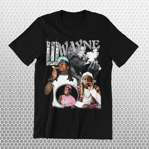 Lil Wayne Diamond Smoke Rap Fan Crewneck Shortly Unisex T-Shirt, Music Hip Hop Rap Tee