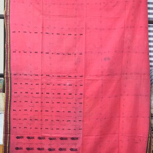 Vintage Indian Kantha Quilt: Handmade Cotton Throw Blanket (50 X 80 Inch)