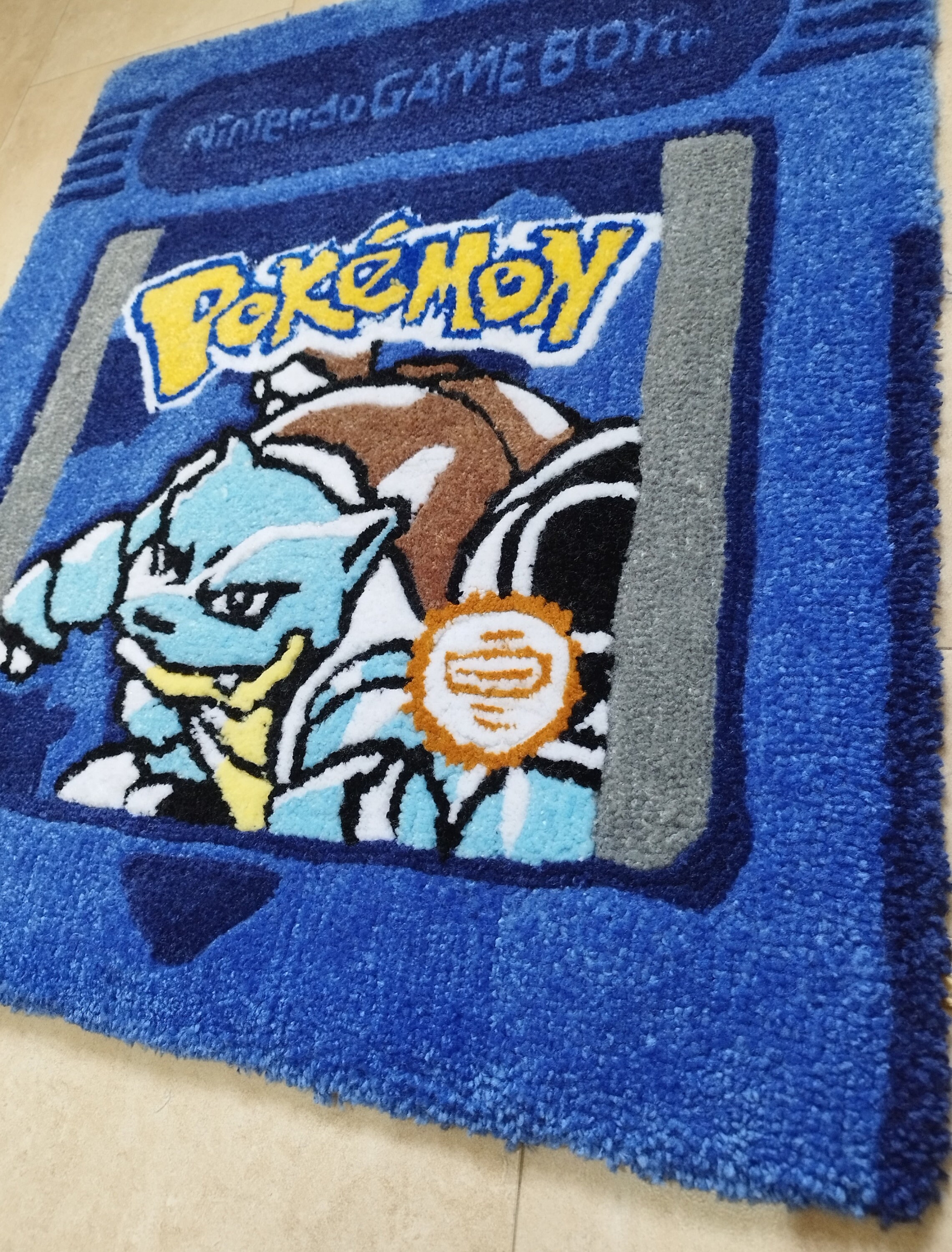 Pokémon Blue Water Carpet / Tunting Rug / Pokemon Teppich / Etsy
