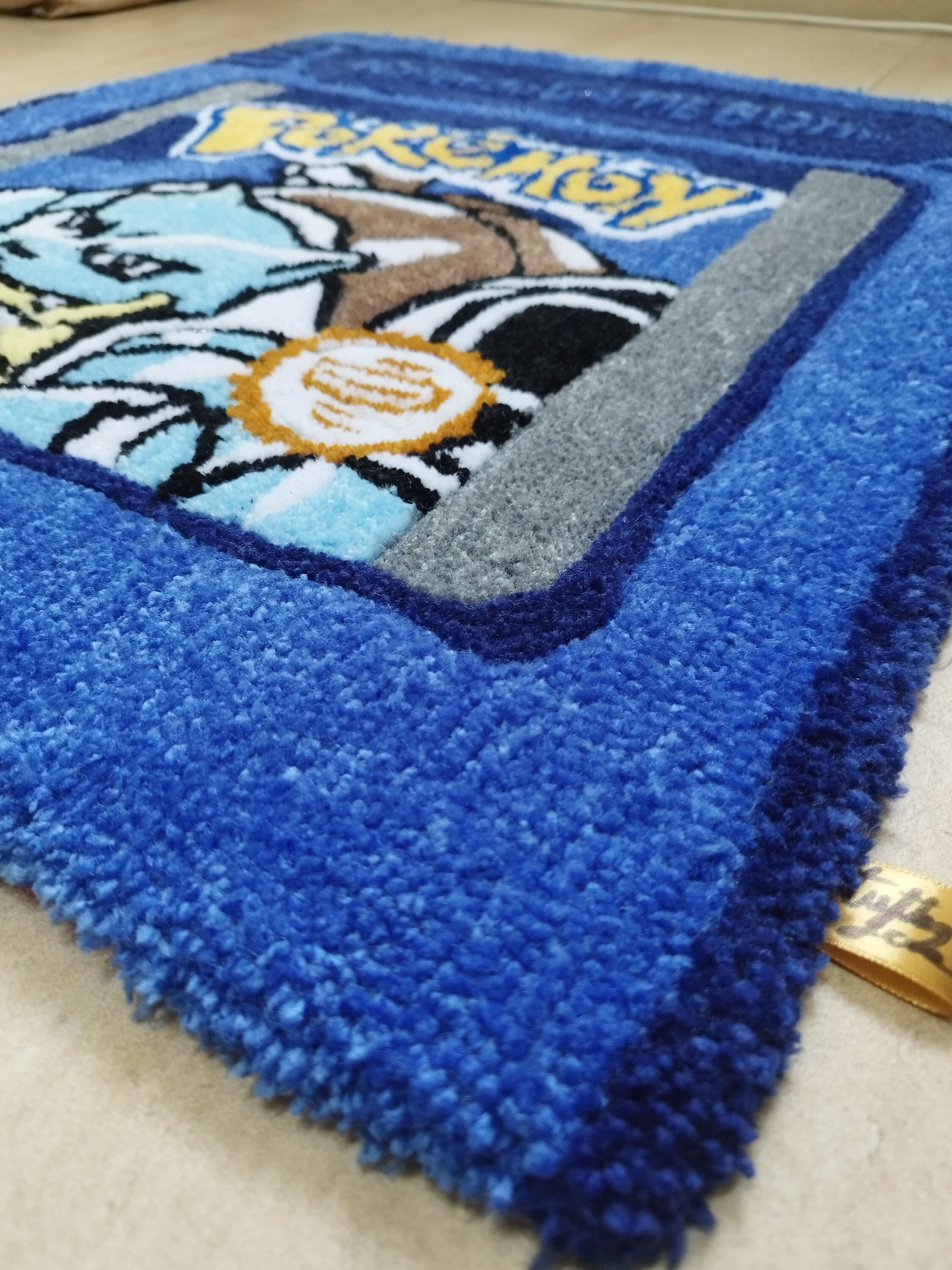 Pokémon Blue Water Carpet / Tunting Rug / Pokemon Teppich / Etsy