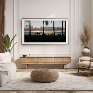 Frame TV Art Waikiki Sunset, Instant Download, Samsung Art TV, Tv Wallpaper, Digital Art, Gifts, Hawaii Photography image 5