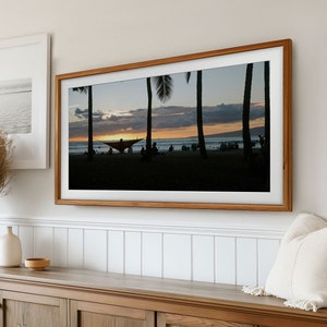 Frame TV Art Waikiki Sunset, Instant Download, Samsung Art TV, Tv Wallpaper, Digital Art, Gifts, Hawaii Photography image 7