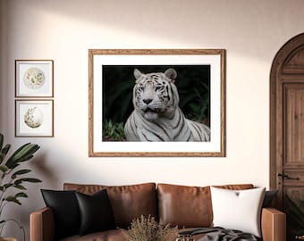 White Tiger Print: Singapore Zoo (Digital Download)