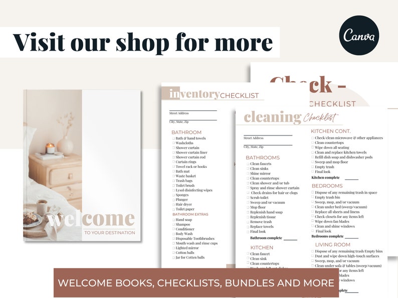 Airbnb Inventory Checklist Template Airbnb Host Checklist Vacation