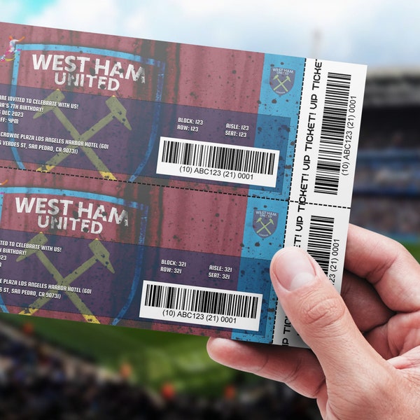 Ham fc birthday card Etsy Österreich