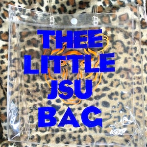 Jackson State HBCU Clear stadium bag