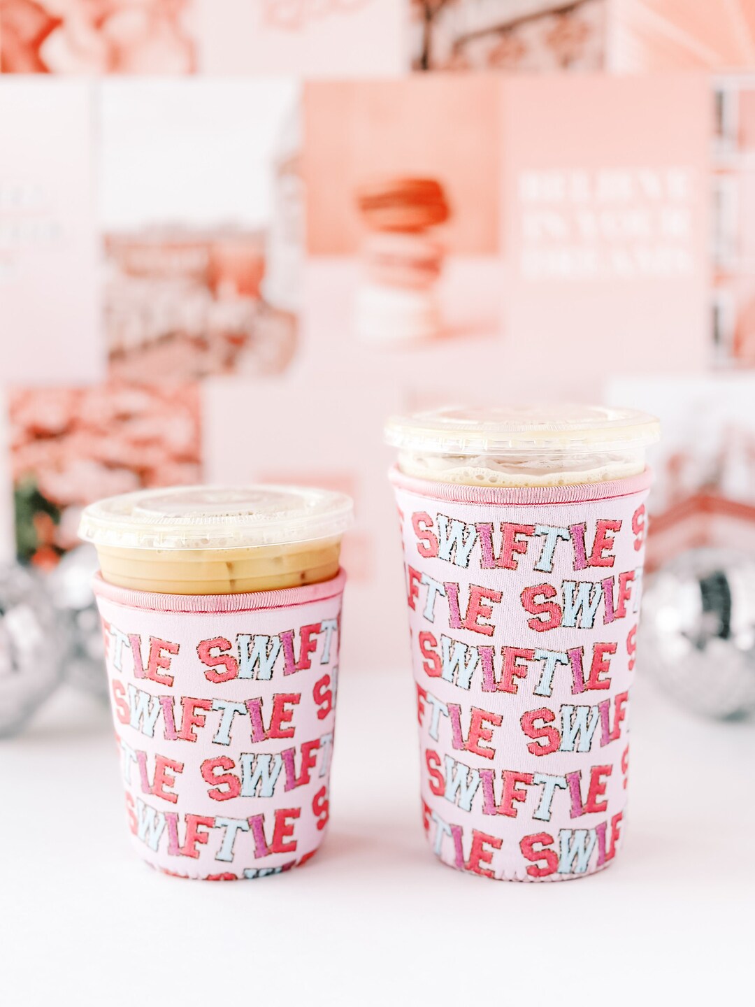 Swiftie Coffee Sleeve Iced Coffee Sleeve Hot Coffee Sleeve Drink Sleeve