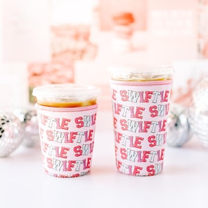 Swiftie Coffee Sleeve || Iced Coffee Sleeve || Hot Coffee Sleeve || Drink Sleeve