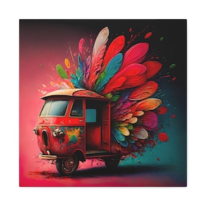 The Red Rose: A Tuk-Tuk with Rose-Like Feathers