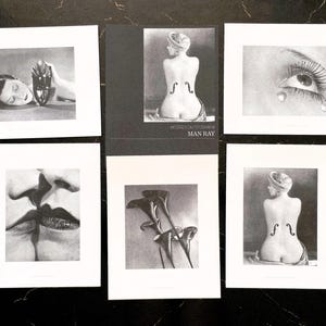 Man Ray Art Edition: Homage to Man Ray with 5 Collectible Monochrome Prints. Size 24 x 30 cm. Limited Edition!