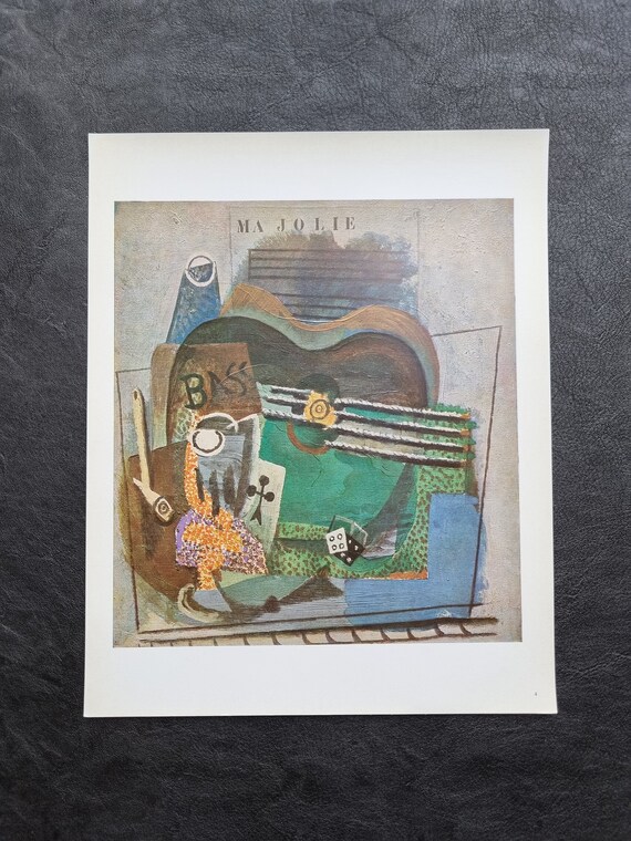 Pablo Picasso Portfolio With 6 Color Reproductions. Printed in
