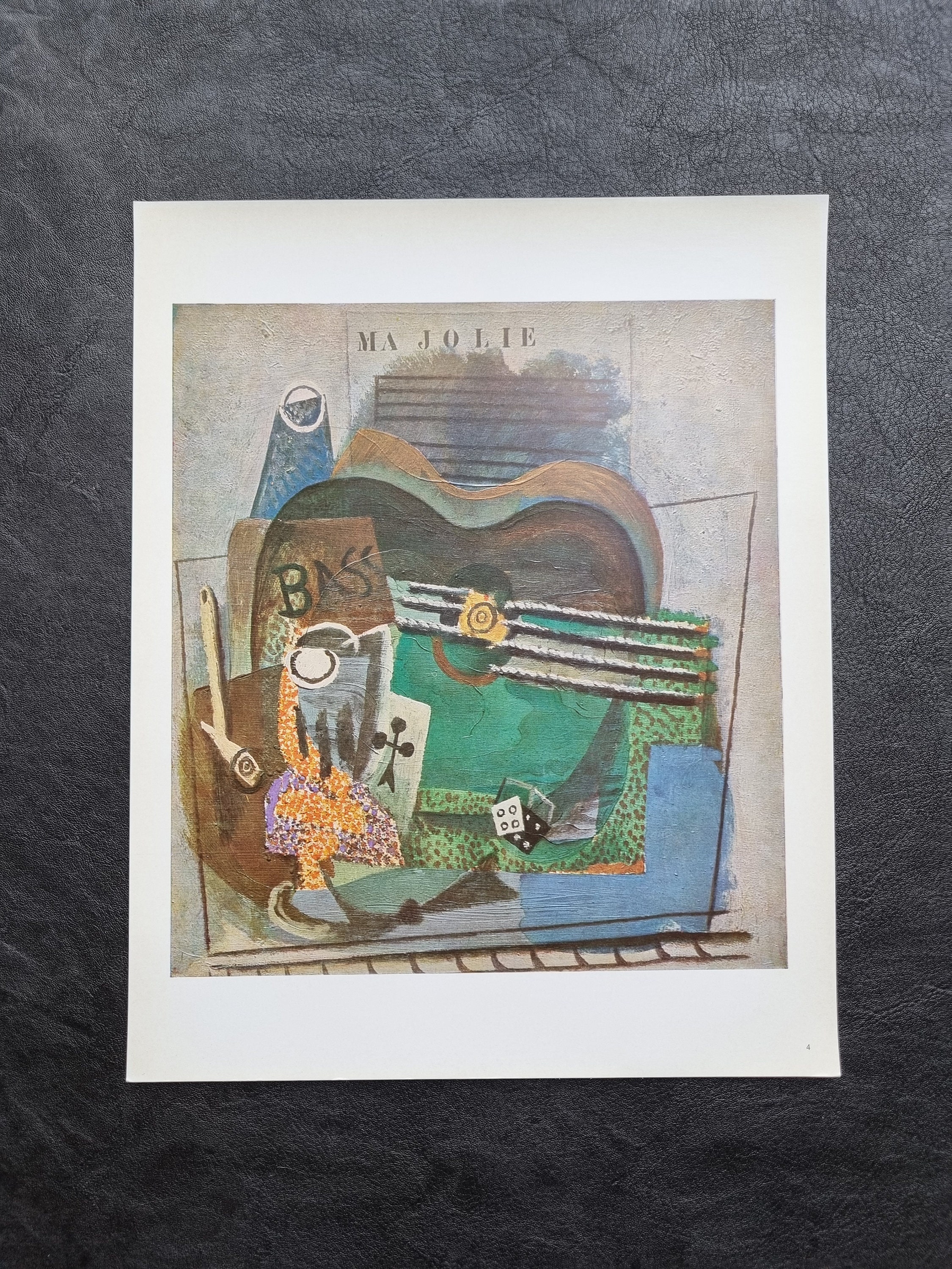 Pablo Picasso Portfolio With 6 Color Reproductions. Printed in