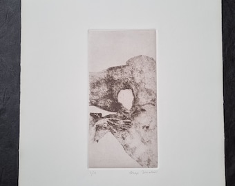 Lorenzo Tornabuoni &quot;Come l&#39;amore&quot; Engraving with certificate from the 1960s, signed and numbered by the artist, dimensions 65/46 cm.