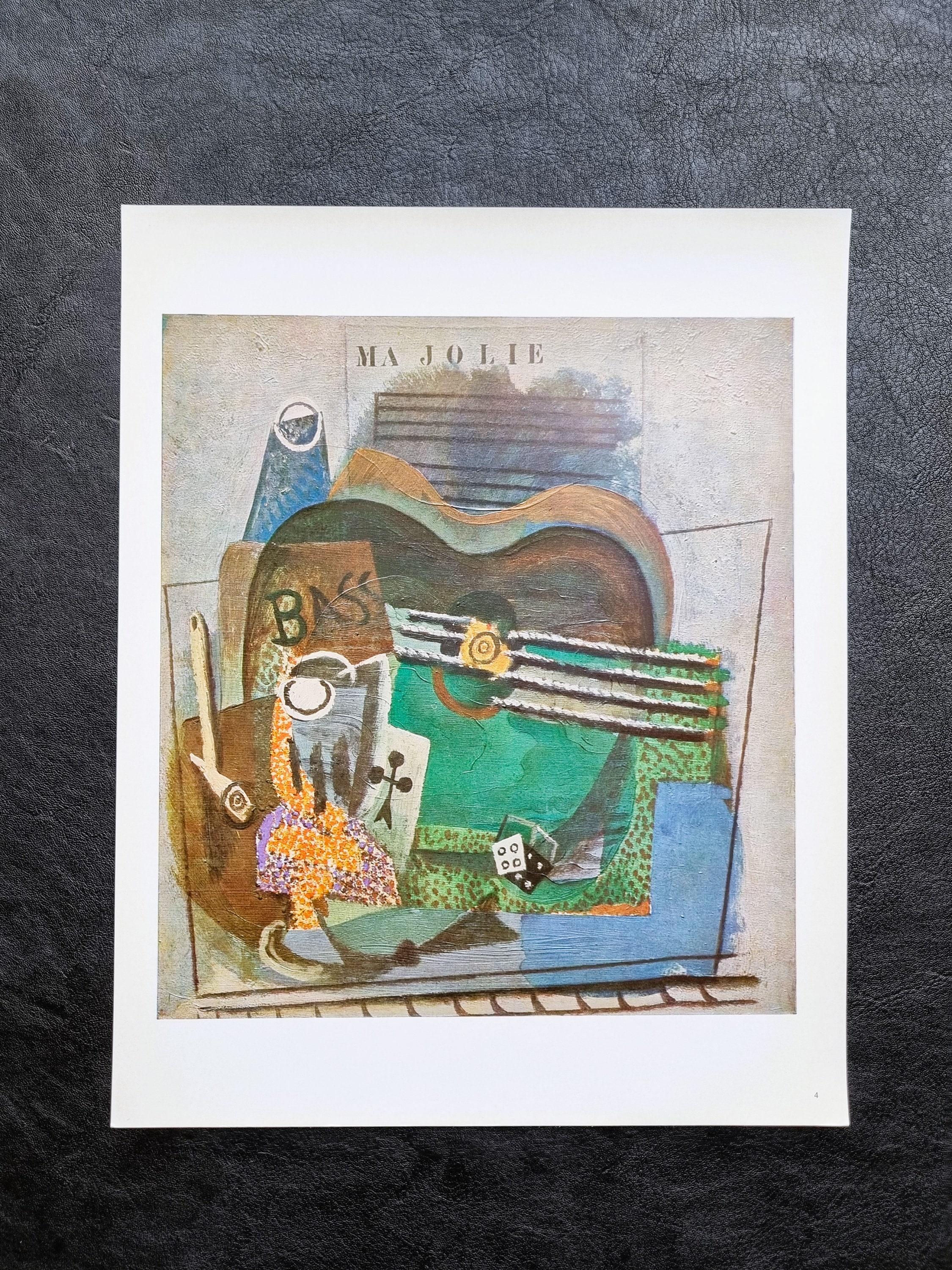 Pablo Picasso Portfolio With 6 Color Reproductions. Printed in