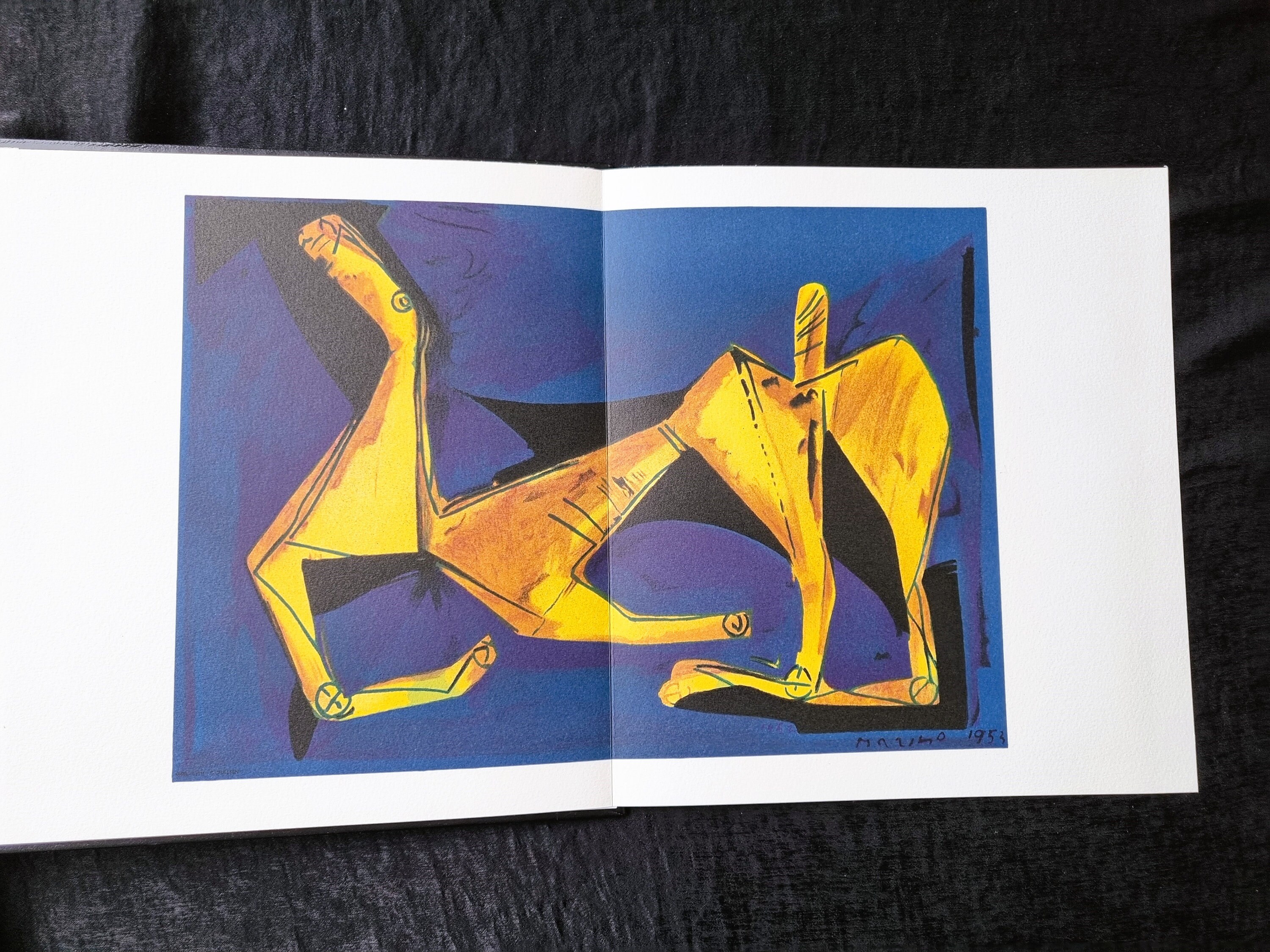 Marino Marini Numbered Art Book, Publisher: Shorewood Japan