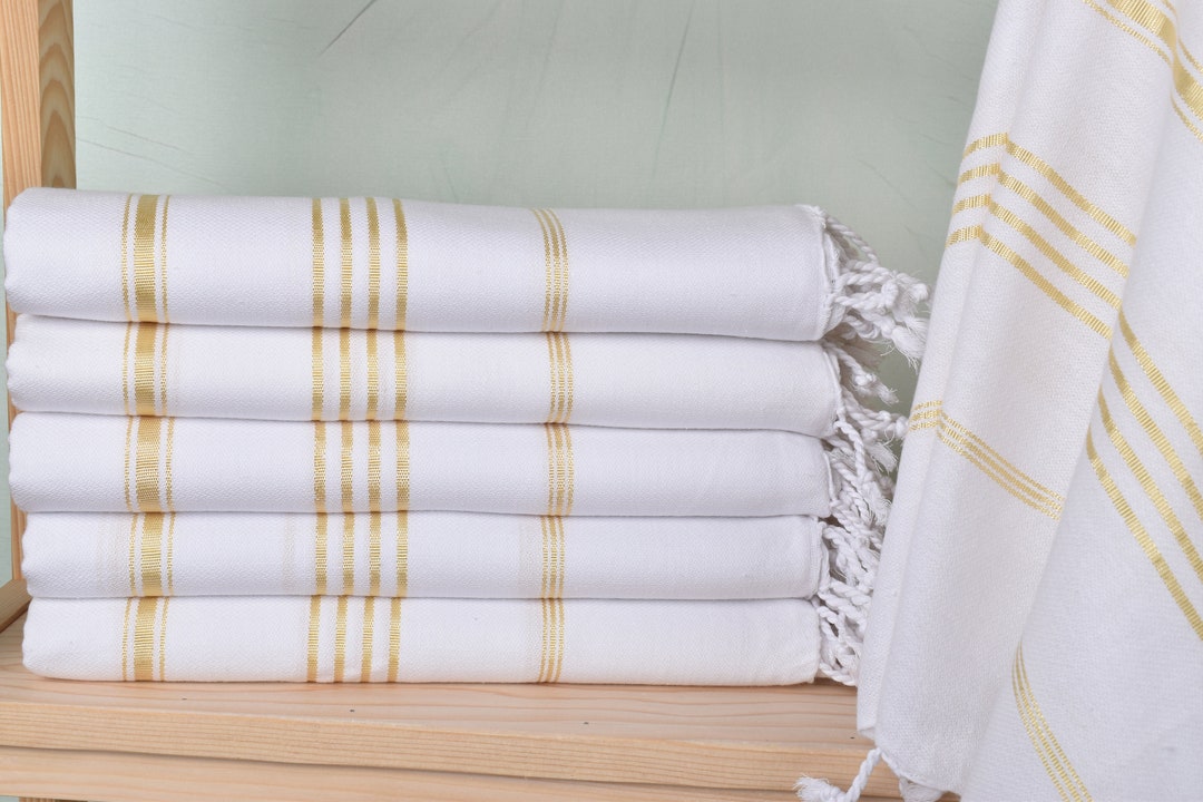 Custom Beach Towel Wedding Favors for Guests Bright Yellow Etsy