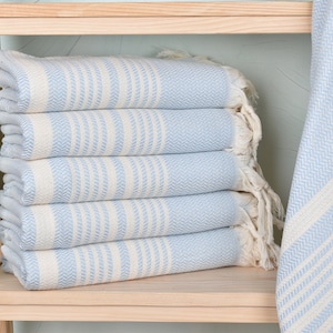 Bachelorette Party Gift, Gift Towel, Personalized Towel, 40x71 Inches Baby Blue Cotton Towel, Wedding Gift, Custom Turkish Towel,