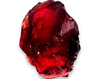 35Ct Large Raw Natural Garnet stone 100% natural red garnet rough stone untreated January birthstone healing crystal good quality garnet