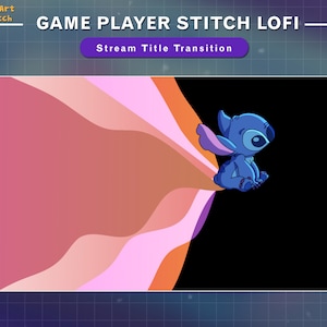 Cute Stitch Stream Transition
